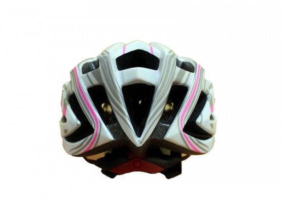 Шлем Leader LHB-23 бело-розовый