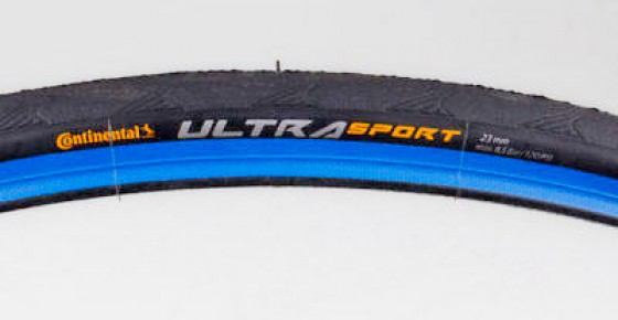 Покрышка Continental Ultra Sport2 622x23 Perf черно/синяя Foldable