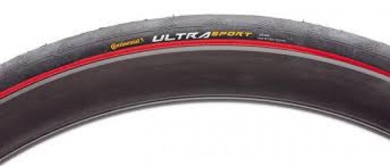 Покрышка Continental Ultra Sport2 622x25 Perf черно/красная Foldable