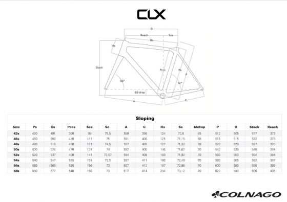 Colnago CLX 56см