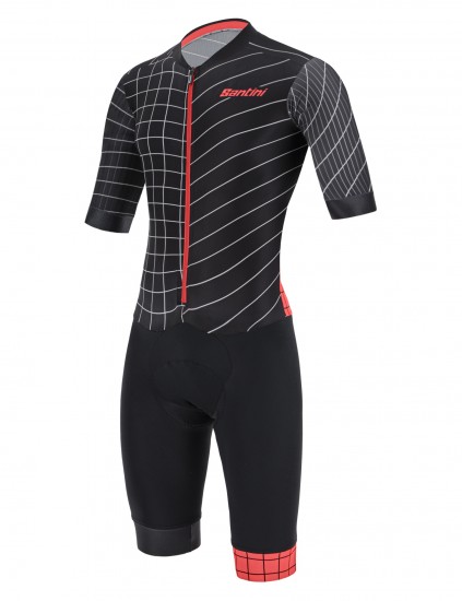 Комбинезон Santini Viper Dinamo Sprinter suit, Black