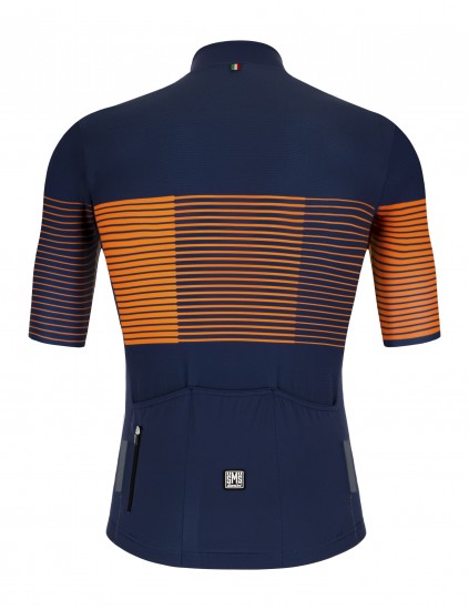 Велофутболка Santini Tono Freccia, Blue Navy