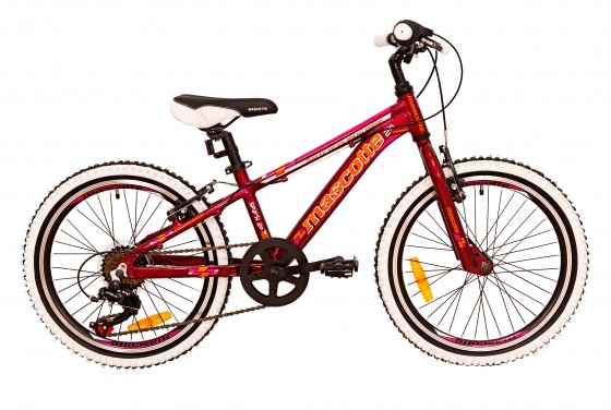 Mascotte Spark 20" алю, фіолетовий, жорстка вилка