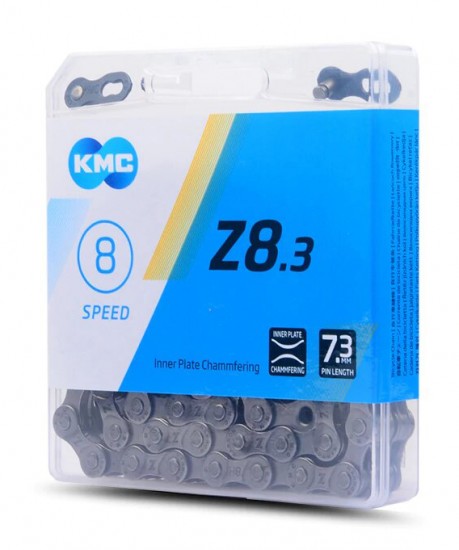 Цепь KMC Z8.3 7-8 скор 114 линков + замок