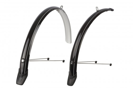 Комплект крил Polisport Towny 28" (51 мм), чорний