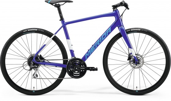 MERIDA SPEEDER 100, S-M (52), DARK BLUE (WHITE/BLUE)