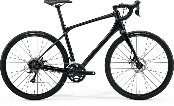 MERIDA SILEX 200, L(53), GLOSSY BLACK (MATT BLACK)
