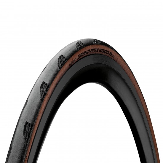 Покришка Continental GP 5000S TR 622x28 (tubeless) Foldable, чорно/коричнева