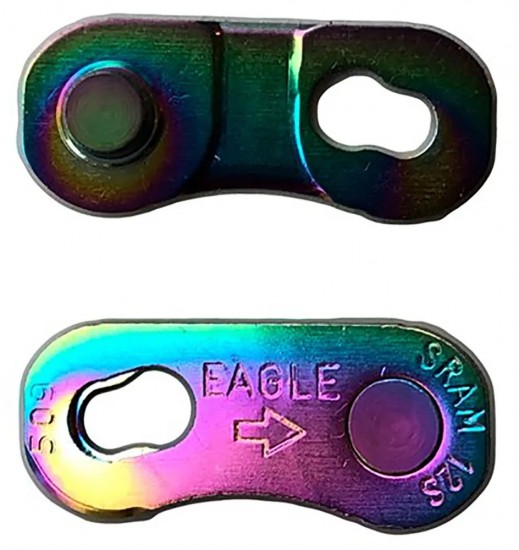 Замочок ланцюга SRAM EAGLE Power Lock 12шв. Бензиновий  (4шт блістер)