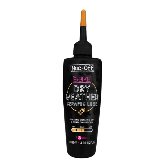 Мастило для ланцюга MUC-OFF E-bike DRY 120 ml
