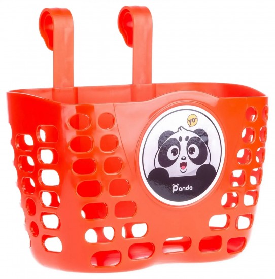Кошик дитячий на кермо ONRIDE Pony Maxi червоний для велосипедів 16-20"