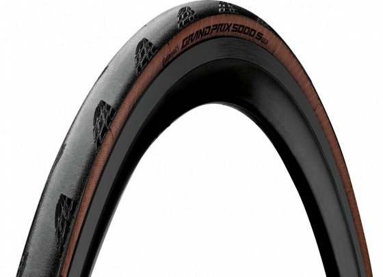 Покришка Continental GP 5000S TR 622x30  (tubeless) Foldable чорно/коричнева