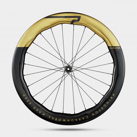 Колеса Princeton Wake 6560 Evolution II Hub Type-DT Swiss 240,Free Hub Body-Shimano, Finish/Color- Gloss/Gold