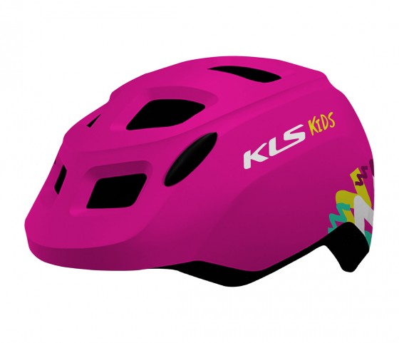 Шолом дитячий KLS Zigzag 022 S (50-55cм) рожевий