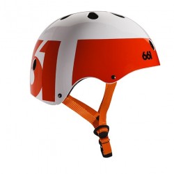 Шлем 661 Dirt Lid Plus Helmet White/Orange OS