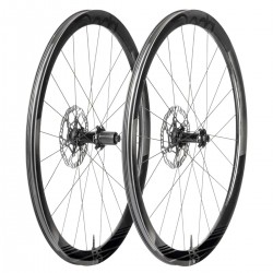 Колеса Deda RS4 DB 38mm Carbon Clincher, пара Black